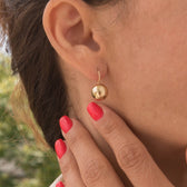 Ball earrings