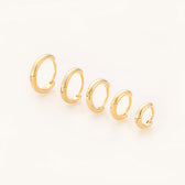7-piece huggie hoop set