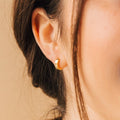 Classic small huggie hoops