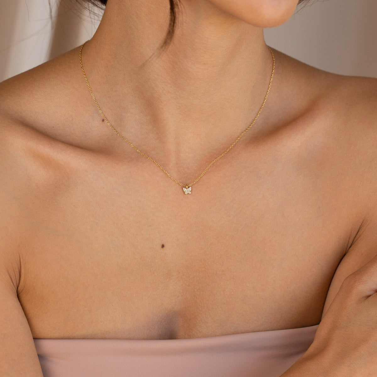 Mandy – Butterfly necklace