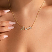 Claire – Name necklace