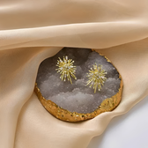 Women's Firework Earrings with Ray-Inspired Design