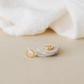 Classic small huggie hoops