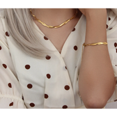 Alina – Intertwined necklace and bracelet set