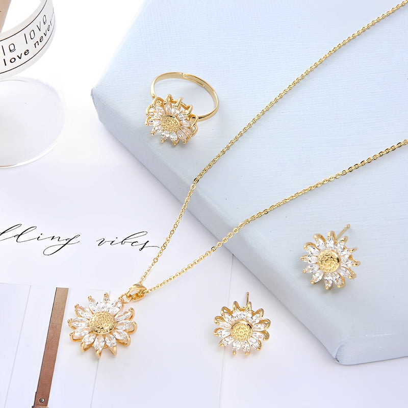Elina – Necklace and earring set