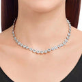 Victoria – Necklace and bracelet with round charm
