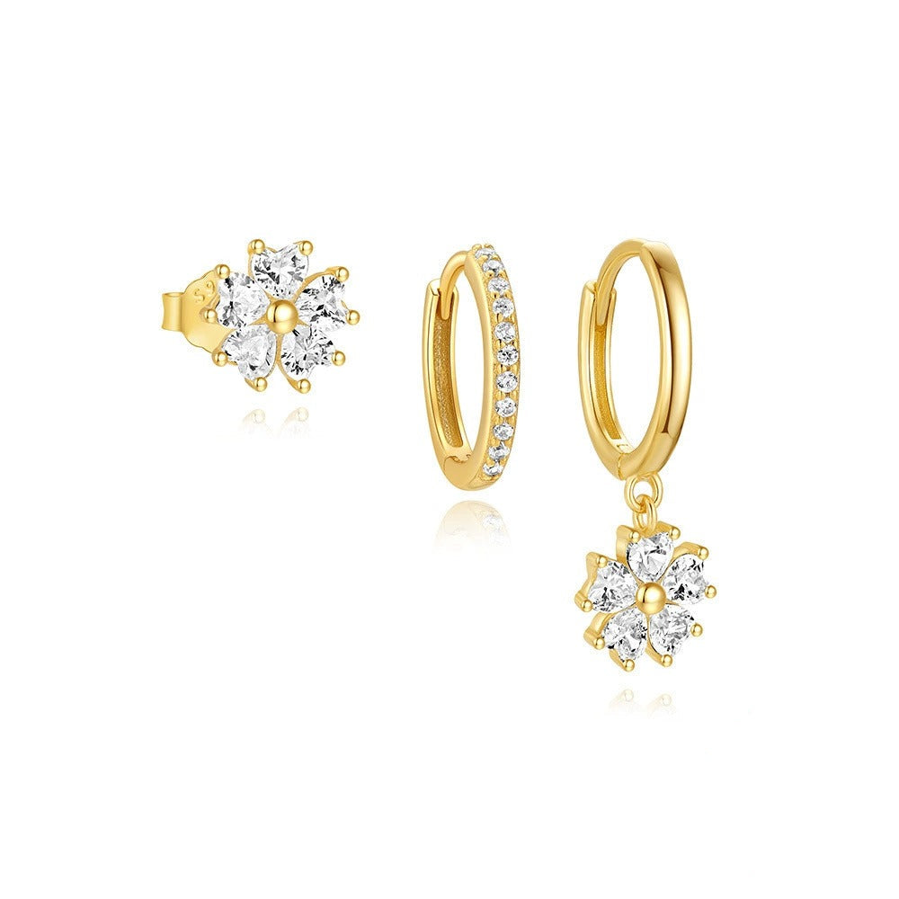 Ayaka – Flower earring set