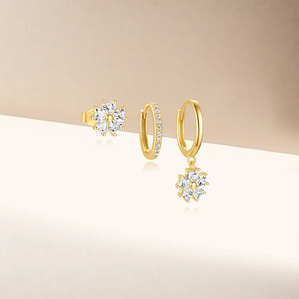 Ayaka – Flower earring set