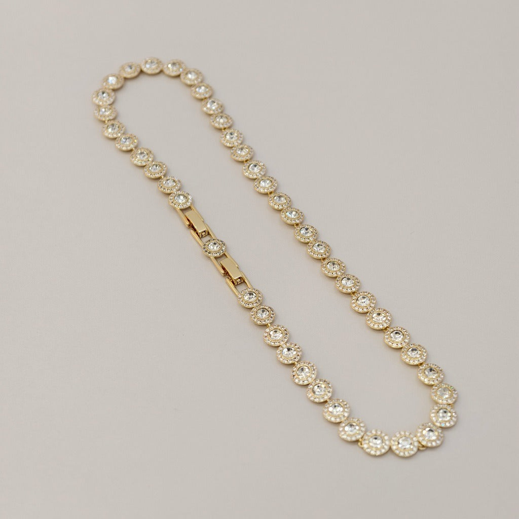 Victoria – Necklace and bracelet with round charm