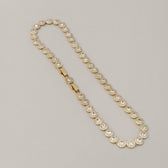 Victoria – Necklace and bracelet with round charm