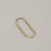 Victoria – Necklace and bracelet with round charm