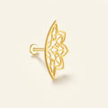 Women’s Helix Earring Featuring Mandala Design