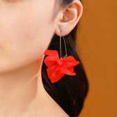 Fariba – Flower hoop earrings
