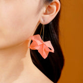Fariba – Flower hoop earrings